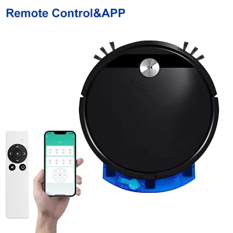 New Wireless Smart Robot Vacuum Cleaner Multifunctional Super Quiet Vacuuming Mopping Humidifying For Home Use Home Appliance